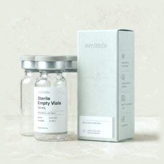 Sterile Empty Vials (10 mL, x10)